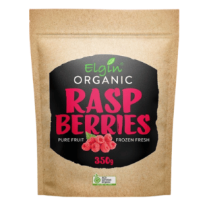 Organic Raspberries 350g