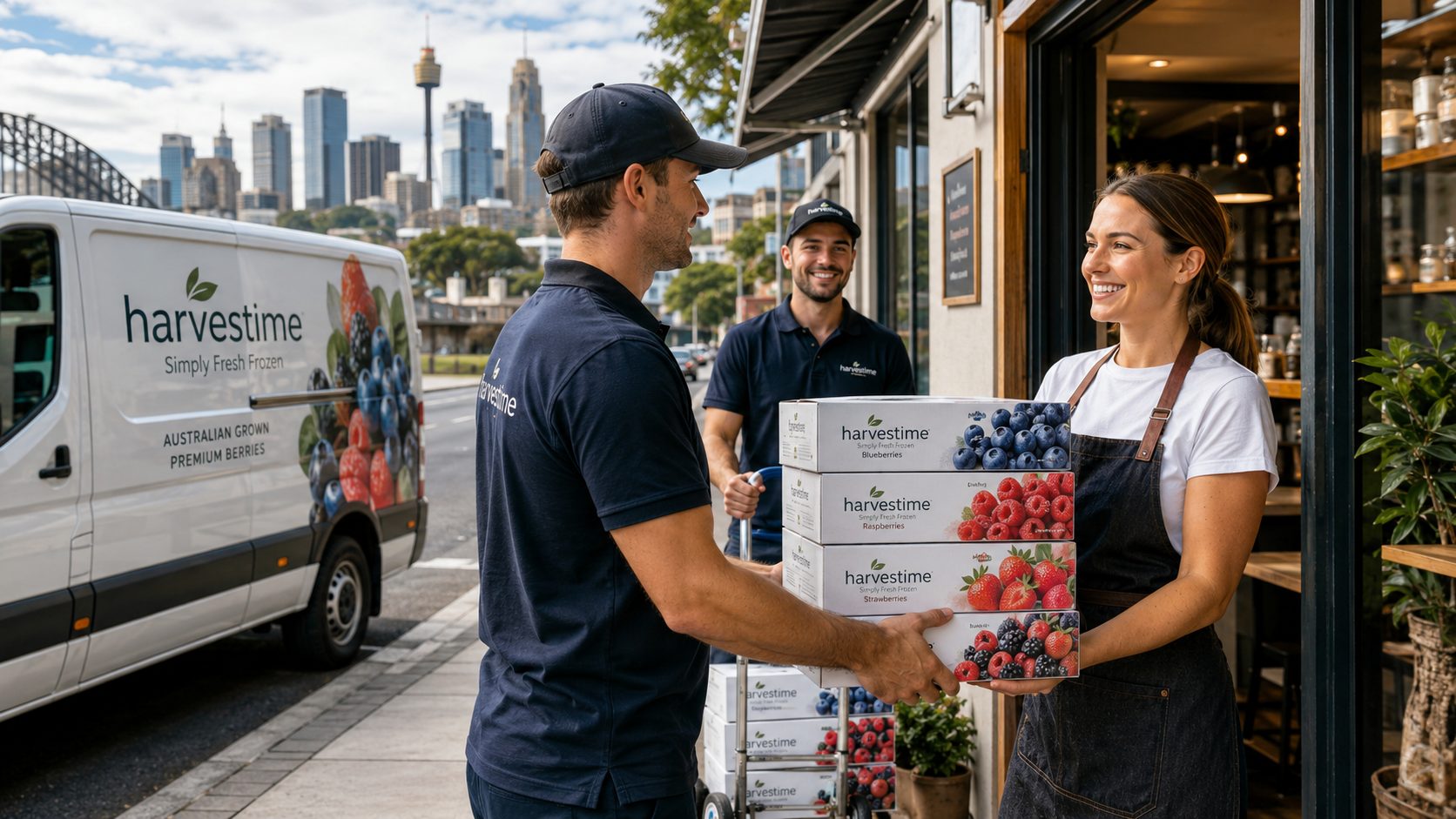 Top Frozen Berries Distributor in Sydney | Harvestime