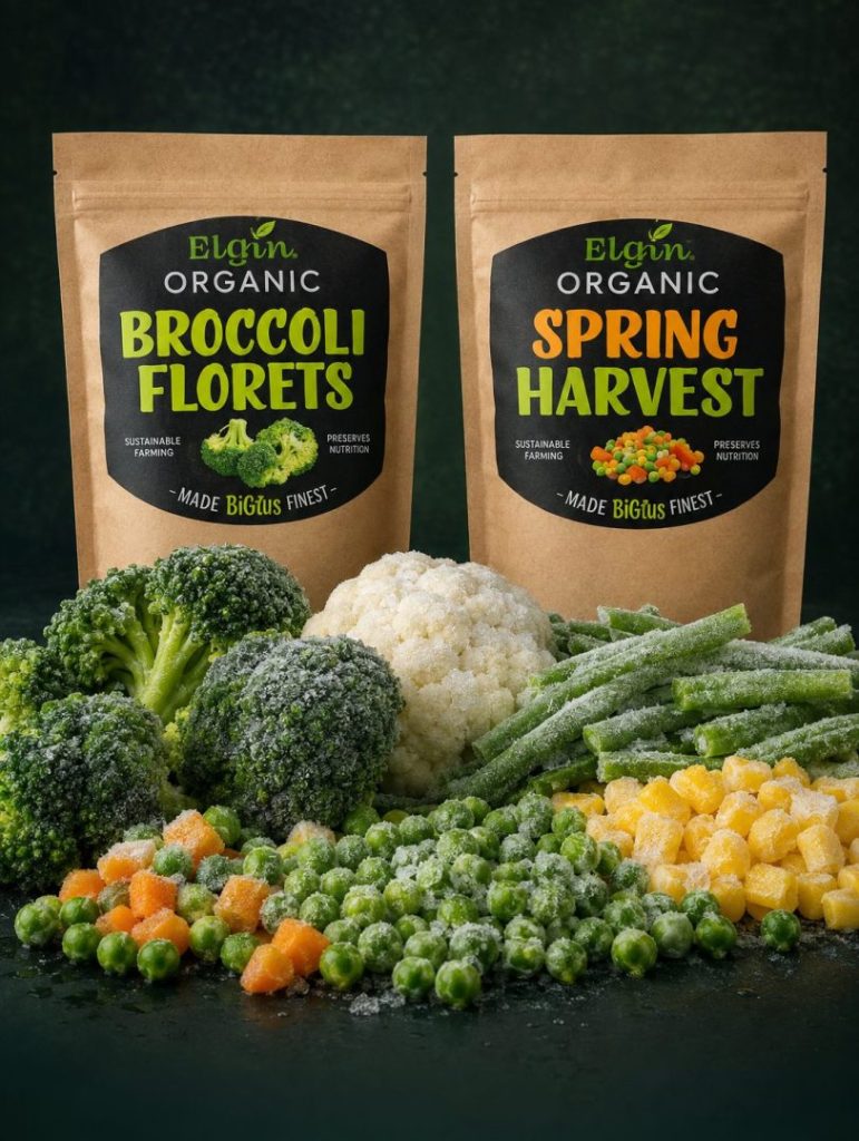 Frozen vegetables